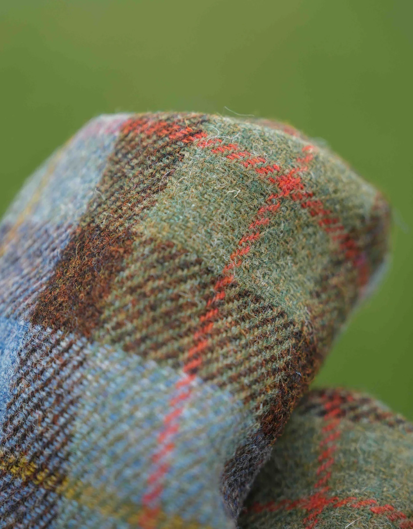MacLeod Check Harris Tweed Head Cover - Image 4