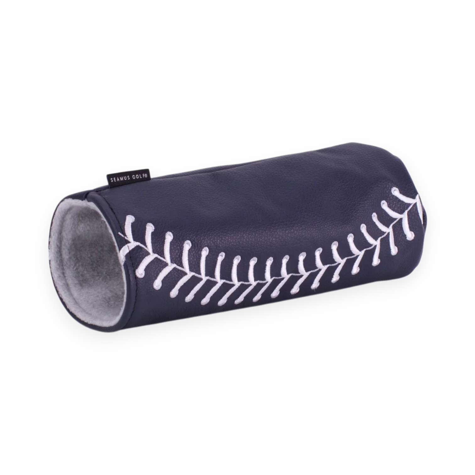 Two-Seam Head Cover - Navy/White - Image 3